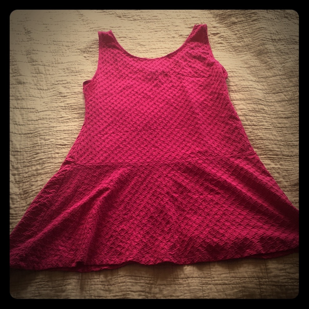 Pink Flared Dress